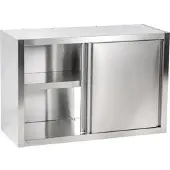 Kbs Gastrotechnik Wandhängeschrank mit Schiebetüren B 100cm x H 80cm