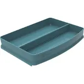 Exacompta 11634D 4x Ablagefach für Briefablagen, 255x180mm, COMBO Top, Skandi - Pazifikblau