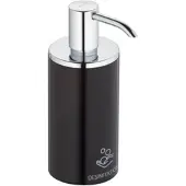 Keuco Desinfektionsmittelspender 04952370100 Standmodell mit Pumpe, 250ml, chrom-schwarz