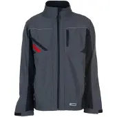 Planam Softshelljacke Highline zink/schiefer L