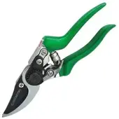 GRUNTEK Gartenschere FALKE, 295108215, Bypass, kunststoffüberzogener Aluminiumgriff, schneidet bis 20 mm Ø
