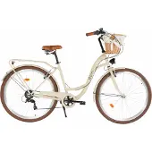 DaviBikes Damenfahrrad Davi Emma 28", 7 Gänge, 160-185 cm, Kaffeebraun