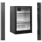 Tefcold Backbar-Kühlschrank BA11H 128l Schwarz