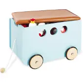 Pinolino Spielzeugkiste mit Rollen 'Jim', mint