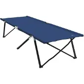 Syfax Klapp Schlafbett fürs Camping Blau 206 x 76 x 74 cm