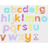 TickiT Rainbow Glitter Letters, 3 Jahr(e), Acryl, Blau, Gold, Grün, Indigo, Orange, Rot, Violett