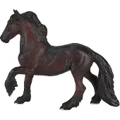 Animal planet Mojo Fun Friesian Mare, 3 Jahr(e), HORSE WORLD, Schwarz, Polyvinylchlorid (PVC)