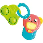 Clementoni Baby My First Activity Key, Junge/Mädchen, 3 Monat( e), Batterien erforderlich, Mit Ton, Beleuchtung, Mehrfarbig