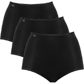 Sloggi Maxislip "24/7 Microfibre" 3er Pack, besonders dehnbare Qualität, leicht, atmungsaktiv, moderner Look