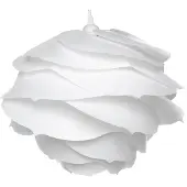 Beliani Hängeleuchte Weiß Blumenform Rose Kinderzimmer Beleuchtung Modernes Design