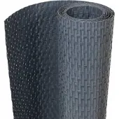 vidaXL Balkon-Sichtschutz Anthrazit 300x80 cm Poly Rattan