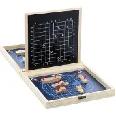 Vilac Holz Brettspiel Schiffe versenken strategisches Kinderspiel Marine