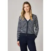 Street One Cardigan mit V-Ausschnitt