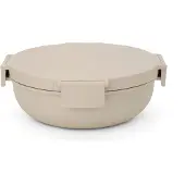 Brabantia Brotdose Make & Take Salat Brotdose to Go - 1,3 l - Kunststoff - Soft Beige