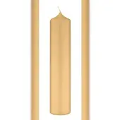 Kopschitz Kerzen Altarkerzen Beige 250 x Ø 80 mm, 4 Stück