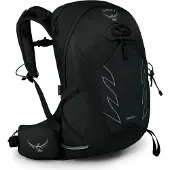 Osprey Tempest 20, Rahmenlos, Oben, Wandern, Schwarz, Weiblich, Stoff, Nylon