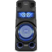Sony MHC-V73D, 4 cm, 30 cm, Verkabelt & Kabellos, Schwarz, MP3, AC