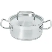 Hendi Bratentopf m/Deckel Edelstahl 280x120 mm 7,4 l Kitchen Line