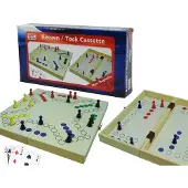 HOT Games HOT Spiele Keezen-Kassette 30cm.4+2 Pers.fotods.
