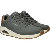 SKECHERS Uno - Suited On Air Sneakers Laag - Groen - Maat 41
