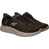 SKECHERS Slip-Ins: Go Walk Flex Sneakers Laag - Cognac - Maat 42