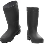 vidaXL Gummistiefel Schwarz Größe 39 PVC