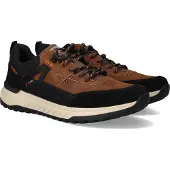 Rieker Evolution Herren Outdoorschuhe/ Low Sneaker Braun-Schwarz Leder-Synthetik-Mix Größe: 43