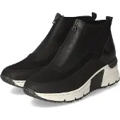 Rieker Ankle Boots Damen Textil & Synthetik Schwarz Größe: 36