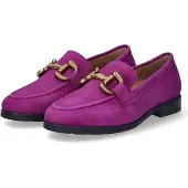 Gabor Loafer Damen Rauleder Lila Größe: 31/2
