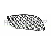 PRASCO Lüftungsgitter Grill Stoßfänger passend für MERCEDES-BENZ E-Klasse Limousine (W213) mit Loch/Löchern für Einparkhilfe Schwarz