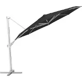 Kettler Ampelschirm Sonnenschirm EASY SWING Rund mit Schutzhaube 350cm Schwarz L