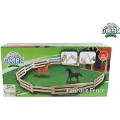 Kids Globe Gehöft Zaun Holz 156cm 1:24 610303 37893