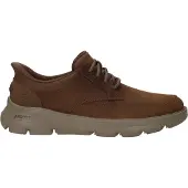 SKECHERS Slip-Ins Relaxed Fit Veterschoenen Laag - Cognac - Maat 45
