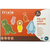 Trixie Puzzle Spielzeug - Große und kleine Tiere Puzzlebox 5 Stück