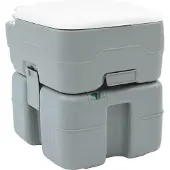 Syfax Camping-Toilette Grau 41,5 x 36,5 x 42 cm