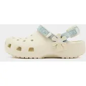 Crocs Pantoletten Clsc Dnm Flwr Adj BackstrapCgK 212511 Grau