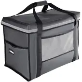 Vogue Faltbare isothermische Liefertasche grau 540 x360 x 430 mm