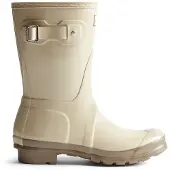 Hunter Regenstiefel Unisex Beige Gummi