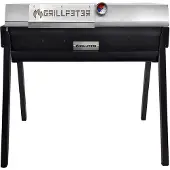 Grillpeter Profi Mangal Altan 70 Stahl 3mm Schaschlikgrill Edelstahldeckel