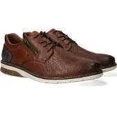 Rieker Schnürhalbschuhe bequem in braun, Gr. 42