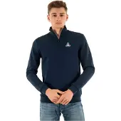Le coq sportif Uniseks sweatshirt, Blauw, S