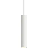 QAZQA Design-Pendelleuchte Weiß GU10 50mm IP44 - Tuba