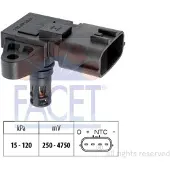 Facet 1 Luftdrucksensor, Höhenanpassung 10.3227 Italy - OE Equivalent