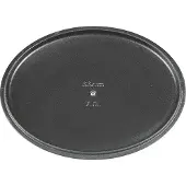 Küchenprofi Bratentopf oval mit Gussdeckel PROVENCE, 7 l, Schwarz, Keramik, Gas, Halogen, Induktion, Versiegelte Platte, Eisenguss, Schwarz, Eisenguss