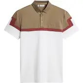 J.Lindeberg J. LINDEBERG Polo Emil, weiss/braun