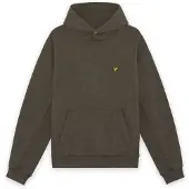 Lyle & Scott Hoodie Herren Heavy Laundered Soft Black-XXL