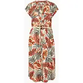 Apricot Midikleid "Midikleid" Druck