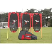 Precision Trainingspuppen Fußball Set - Freistoß Dummies 3 Stück