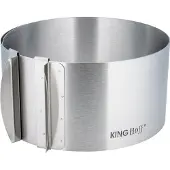 King Hoff KingHoff ADJUSTABLE BARRIER FORM CAKE RING KINGHOFF KH-4614