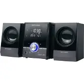 Muse M-38 BT, Heim-Audio-Mikrosystem, Schwarz, 1 Disks, China, 10 W, FM